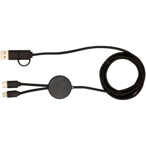 Câble 5 en 1 Citala en plastique recyclé de 150 cm pour la synchronisation des données et la charge rapide de 27 W 4