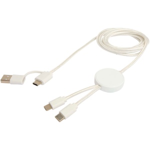 Câble 5 en 1 Citala en plastique recyclé de 150 cm pour la synchronisation des données et la charge rapide de 27 W 13