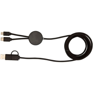Câble 5 en 1 Citala en plastique recyclé de 150 cm pour la synchronisation des données et la charge rapide de 27 W 8