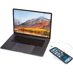 Tapis de charge sans fil Freal de 15 W en plastique recyclé 15