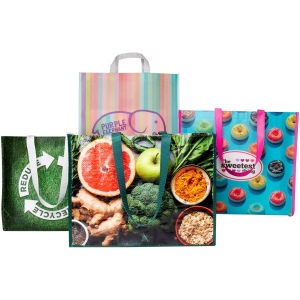 Boîte d'échantillons de sacs shopping laminés 5
