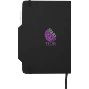 Carnet à couverture rigide Nexus A5 avec stylo et crayon (encre noire) 10