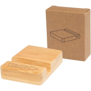 Support téléphone Ebla en bambou 4