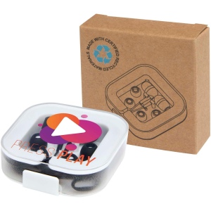 Casque filaire type C Baekdu avec boîte de rangement en plastique recyclé 6