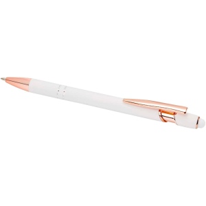 Stylo bille Nanna avec finition or rose (encre bleue) 25