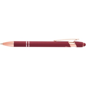Stylo bille Nanna avec finition or rose (encre bleue) 9