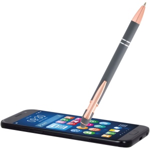Stylo bille Nanna avec finition or rose (encre bleue) 30