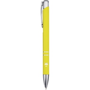 Stylo bille en aluminium recyclé Moneta (encre bleue) 21