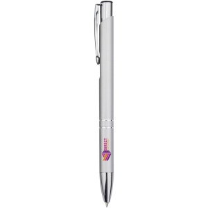 Stylo bille en aluminium recyclé Moneta (encre bleue) 29
