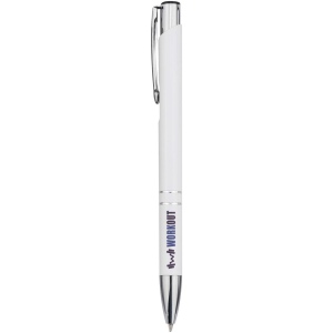 Stylo bille en aluminium recyclé Moneta (encre bleue) 30