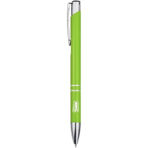 Stylo bille en aluminium recyclé Moneta (encre bleue) 14