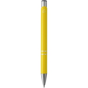 Stylo bille en aluminium recyclé Moneta (encre bleue) 41