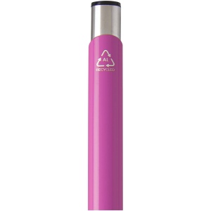 Stylo bille en aluminium recyclé Moneta (encre bleue) 45