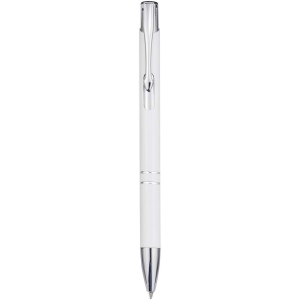 Stylo bille en aluminium recyclé Moneta (encre bleue) 10