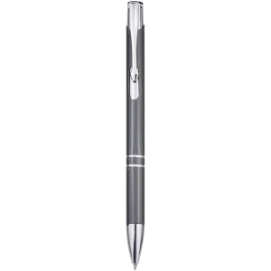 Stylo bille en aluminium recyclé Moneta (encre bleue) 3