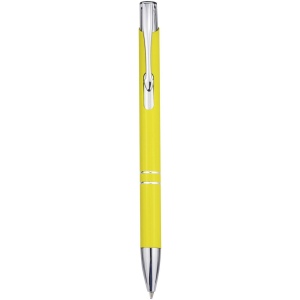 Stylo bille en aluminium recyclé Moneta (encre bleue) 11