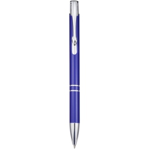 Stylo bille en aluminium recyclé Moneta (encre bleue) 8