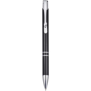 Stylo bille en aluminium recyclé Moneta (encre bleue)