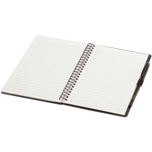 Carnet A5 à couverture souple réutilisable et parure de stylos Slate (encre noire) 14