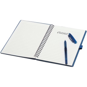Carnet A5 à couverture souple réutilisable et parure de stylos Slate (encre noire) 22
