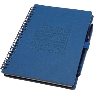 Carnet A5 à couverture souple réutilisable et parure de stylos Slate (encre noire) 10