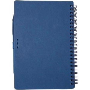 Carnet A5 à couverture souple réutilisable et parure de stylos Slate (encre noire) 13