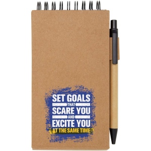 Bloc-notes autocollant avec stylo bille Flipper (encre noire) 4
