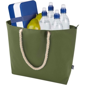Sac shopping Panama recyclé GRS isotherme de plage avec poignées en cordelette 23L 35