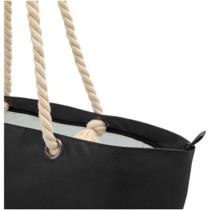 Sac shopping Panama recyclé GRS isotherme de plage avec poignées en cordelette 23L 38