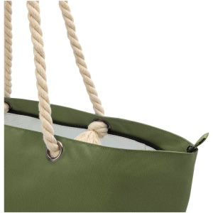 Sac shopping Panama recyclé GRS isotherme de plage avec poignées en cordelette 23L 41