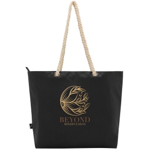Sac shopping Panama recyclé GRS isotherme de plage avec poignées en cordelette 23L 14