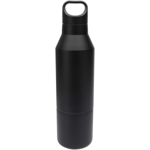 Bouteille isotherme Odessy de 600 ml en acier inoxydable recyclé RCS avec gobelet de 300 ml 4
