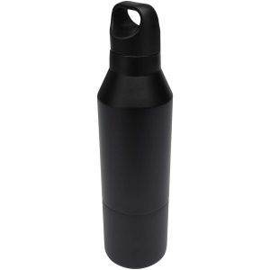 Bouteille isotherme Odessy de 600 ml en acier inoxydable recyclé RCS avec gobelet de 300 ml 2