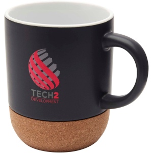 Mug Billie en céramique de 300 ml avec détails en liège et finition matte 10