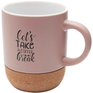 Mug Billie en céramique de 300 ml avec détails en liège et finition matte 11