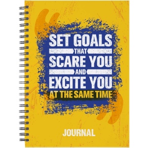 Journal à couverture rigide Desk-Mate® A5 5