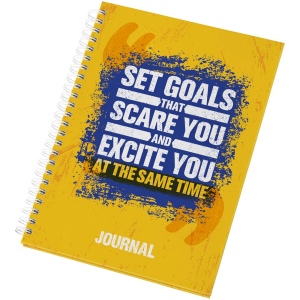 Journal à couverture rigide Desk-Mate® A5 2