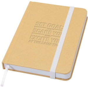 Carnet A6 Reed uni recyclé à couverture rigide 16