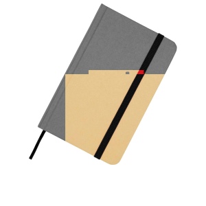 Carnet A6 Reed uni recyclé à couverture rigide 27