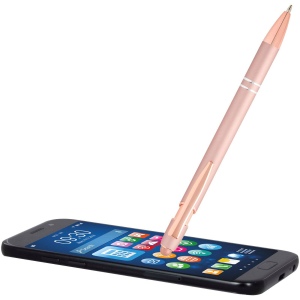 Stylo bille Nanna avec finition or rose 28