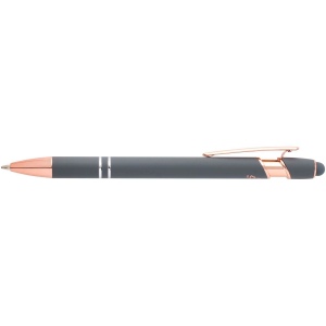 Stylo bille Nanna avec finition or rose 12