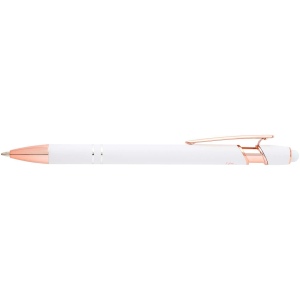 Stylo bille Nanna avec finition or rose 13