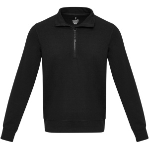 Sweater unisexe Aware™ recyclé à fermeture quart de zip 5