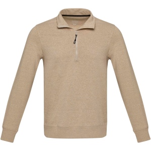 Sweater unisexe Aware™ recyclé à fermeture quart de zip 7