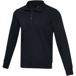 Sweater unisexe Aware™ recyclé à fermeture quart de zip 3