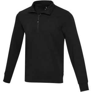 Sweater unisexe Aware™ recyclé à fermeture quart de zip