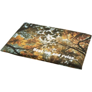 Oreiller en noyaux de cerises avec impression par sublimation