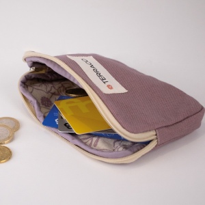 Porte-monnaie en coton avec option poignée 4