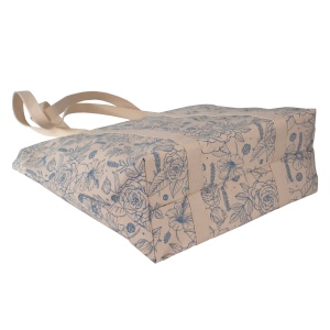 Sac soufflet fond avec poche et anses tout atour 19