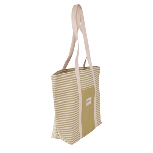 Sac soufflet fond avec poche et anses tout atour 5